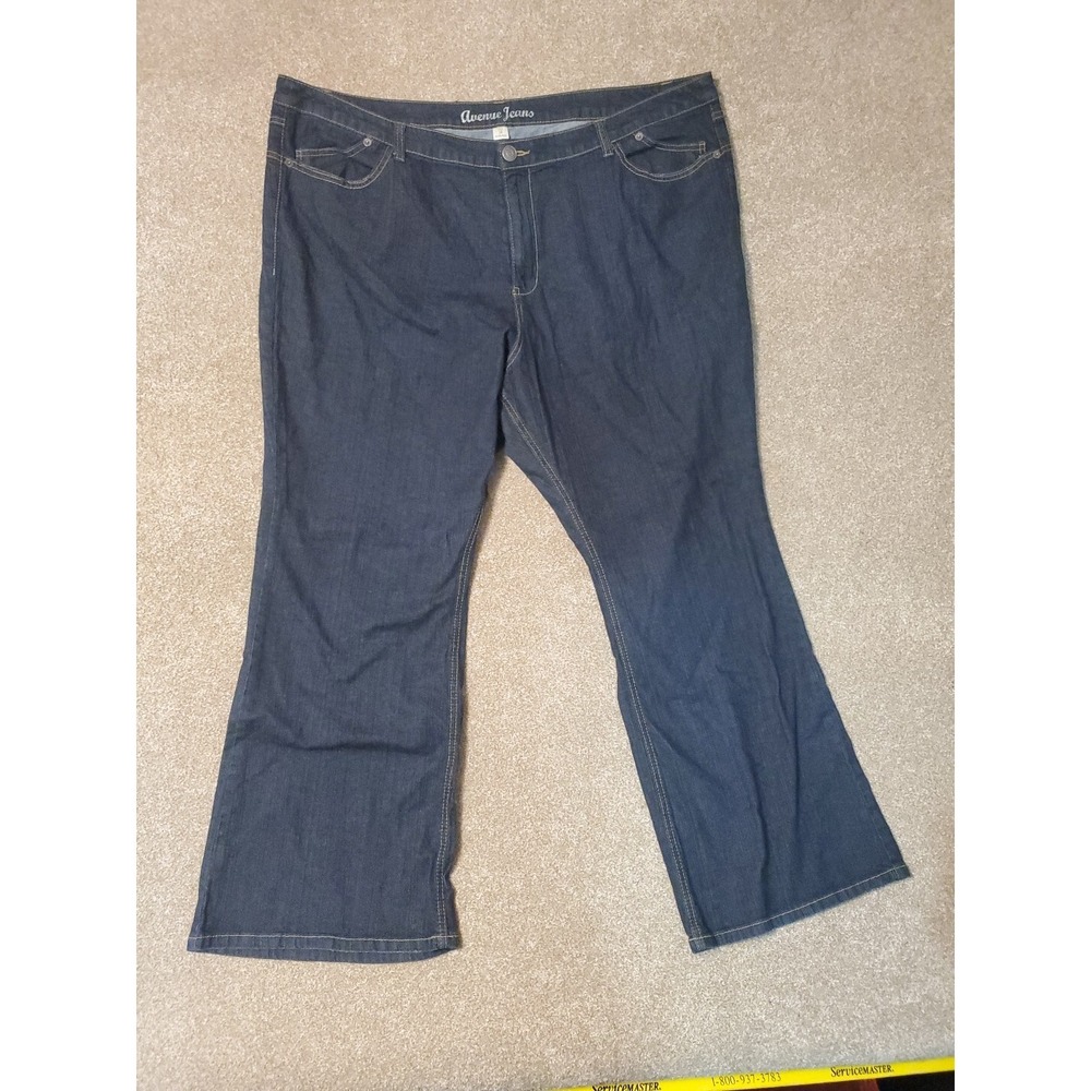 Avenue  Denim Plus Size 28A Straight Leg Jeans
